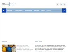 Tablet Screenshot of karamuhendislik.com